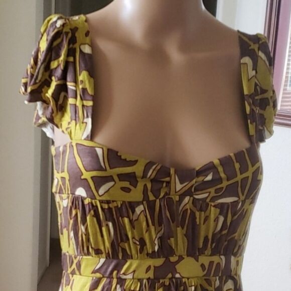 T-Bags Los Angeles Flutter Sleeve Empire Waist Soft Small - Picture 2 of 6